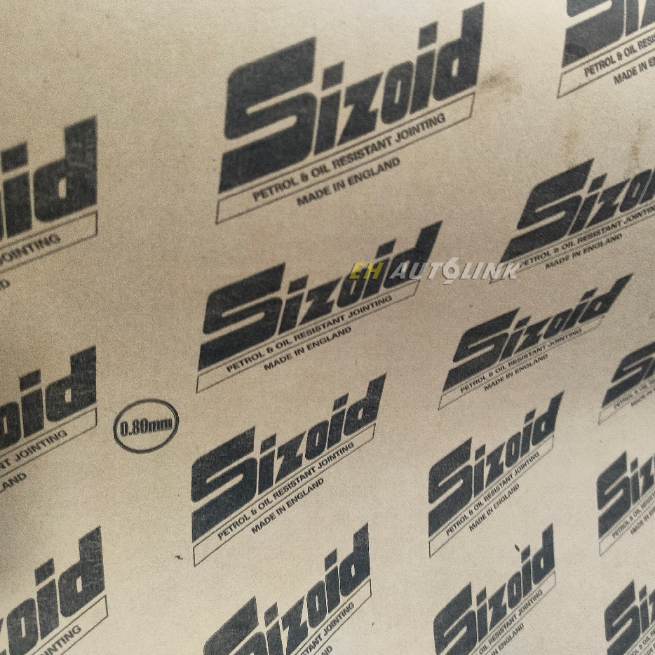 GASKET PAPER 0.8MM SIZOID PETROL & OIL RESISTANT JOINTING (MADE IN ENGLAND)