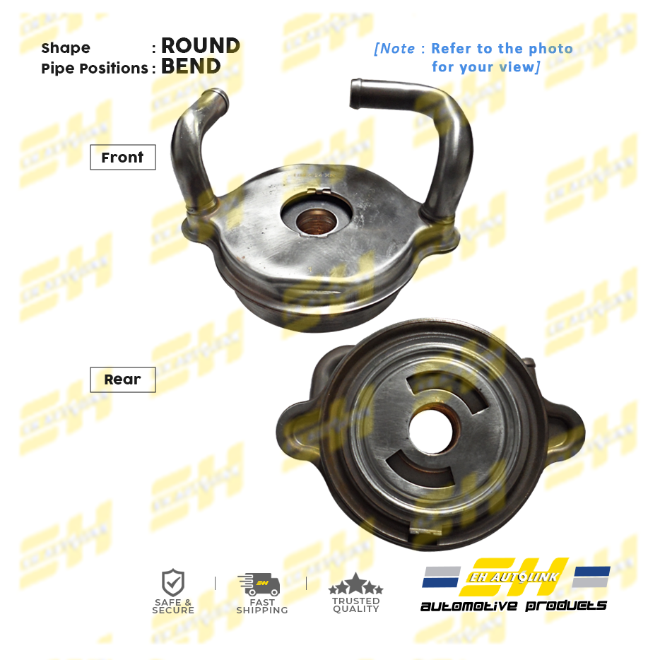 ISUZU 4JA1 OIL COOLER (OIL FILTER) ROUND SHAPE